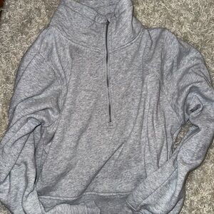 All in Motion Light Gray Zip-Up Jacket